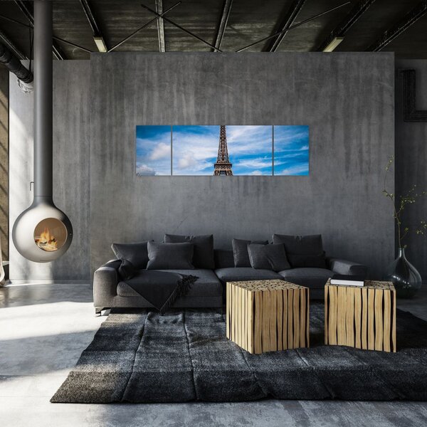 Obraz - Wieża Eiffla (170x50 cm)