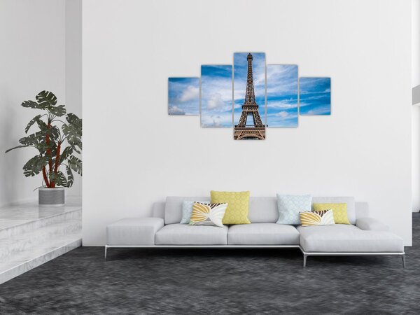 Obraz - Wieża Eiffla (125x70 cm)
