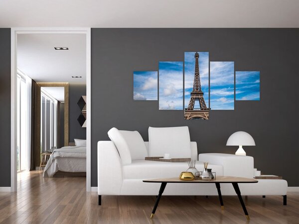 Obraz - Wieża Eiffla (125x70 cm)