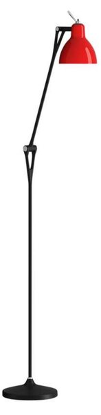 Luxy F1 Lampa Podłogowa Czarno/Czerwona - Rotaliana