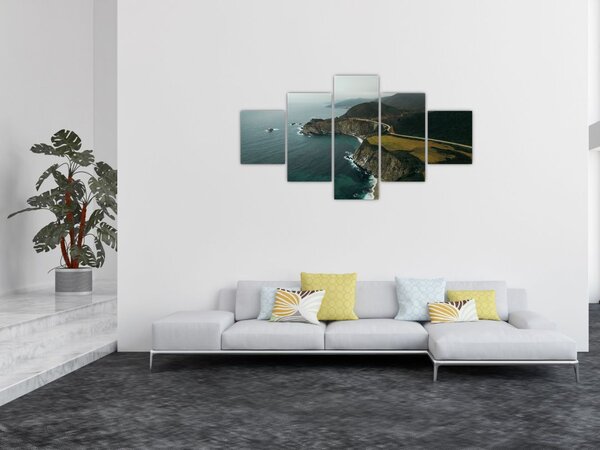 Obraz - Klif w oceanie (125x70 cm)