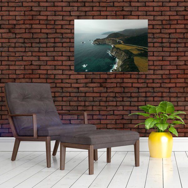 Obraz - Klif w oceanie (70x50 cm)
