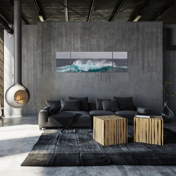 Obraz - Fale w oceanie (170x50 cm)