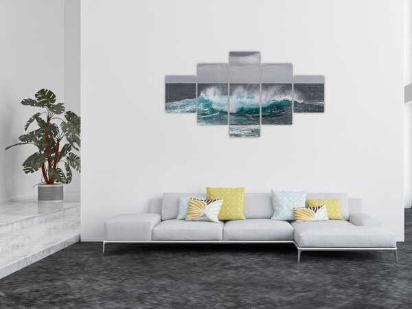 Obraz - Fale w oceanie (125x70 cm)