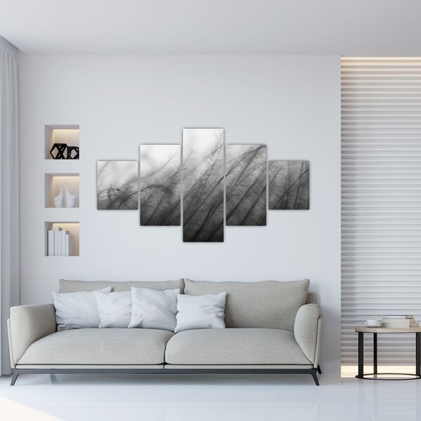 Obraz - Trawa na wietrze (125x70 cm)