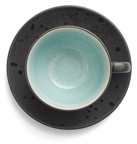Czarne/ciemnoniebieskie filiżanki zestaw 4 szt. ceramiczne 240 ml Gastro Black/Mix – Bitz