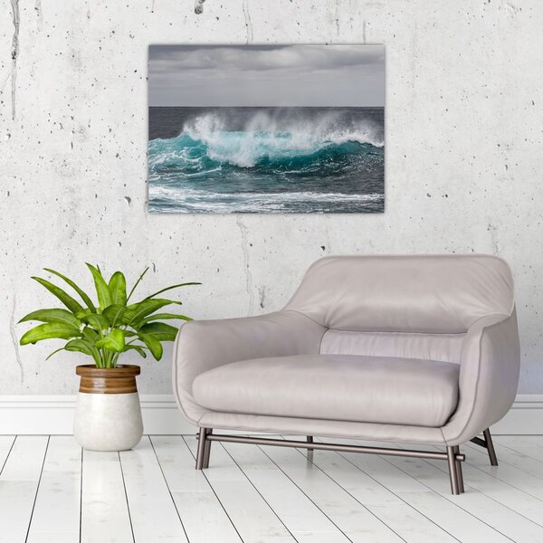Obraz - Fale w oceanie (70x50 cm)