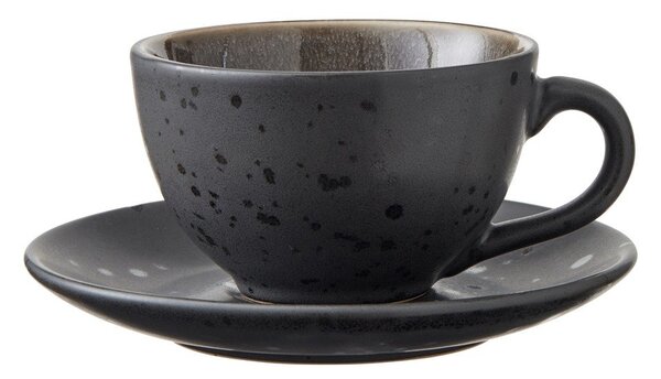 Czarne/ciemnoniebieskie filiżanki zestaw 4 szt. ceramiczne 240 ml Gastro Black/Mix – Bitz