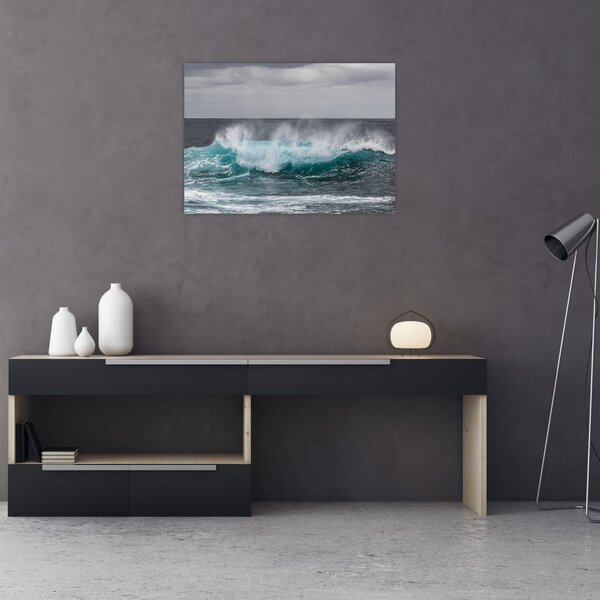 Obraz - Fale w oceanie (70x50 cm)