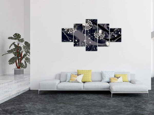 Obraz - Diamenty w pomieszczeniu (125x70 cm)