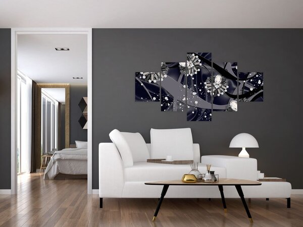 Obraz - Diamenty w pomieszczeniu (125x70 cm)
