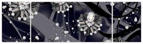 Obraz - Diamenty w pomieszczeniu (170x50 cm)