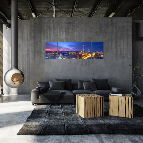 Obraz - Niebieskie niebo nad Berlinem (170x50 cm)