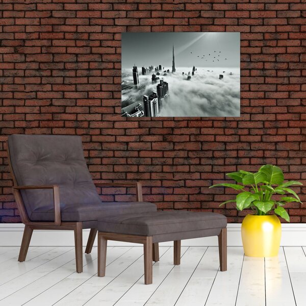 Obraz - Wieżowce w Dubaju (70x50 cm)