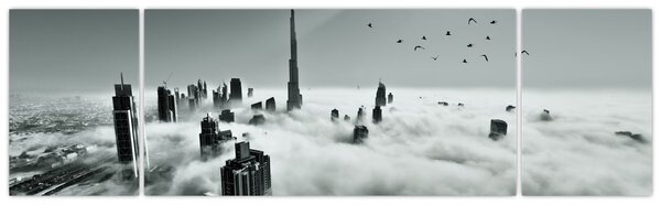 Obraz - Wieżowce w Dubaju (170x50 cm)
