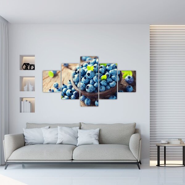 Obraz - Jagody (125x70 cm)
