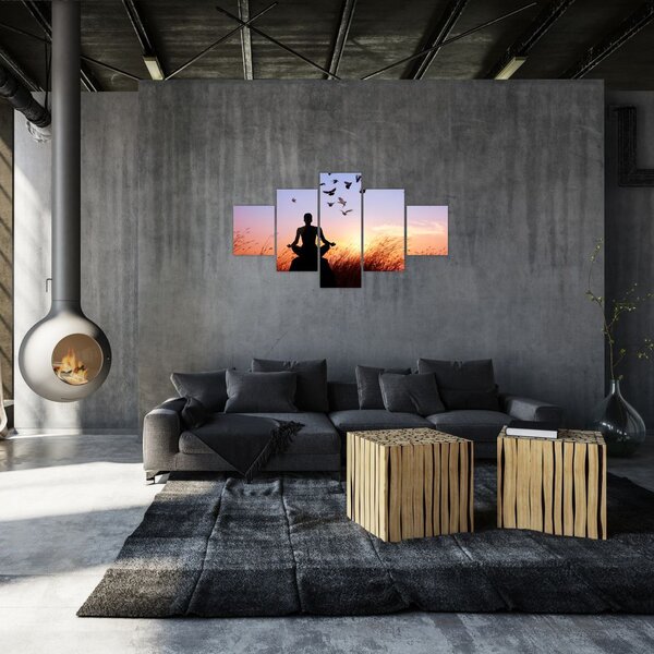 Obraz - Medytacja (125x70 cm)
