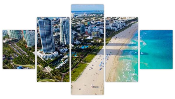 Obraz- Miami, Floryda (125x70 cm)