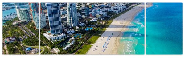 Obraz- Miami, Floryda (170x50 cm)