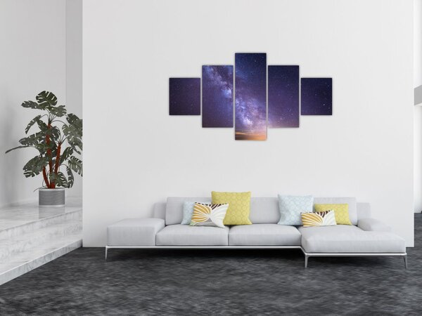 Obraz - Widok z kosmosu (125x70 cm)