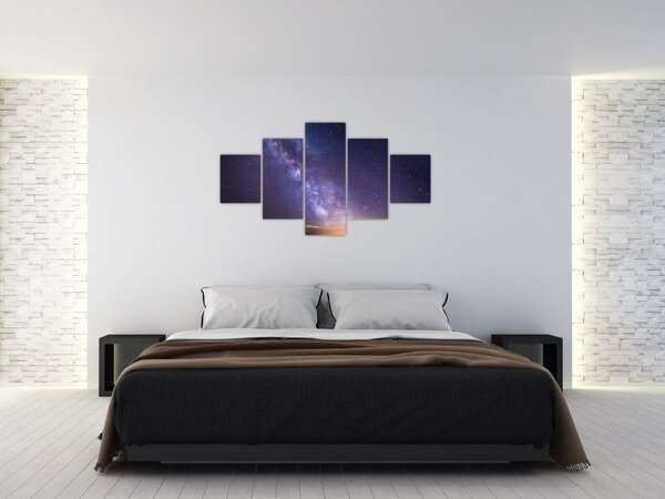Obraz - Widok z kosmosu (125x70 cm)
