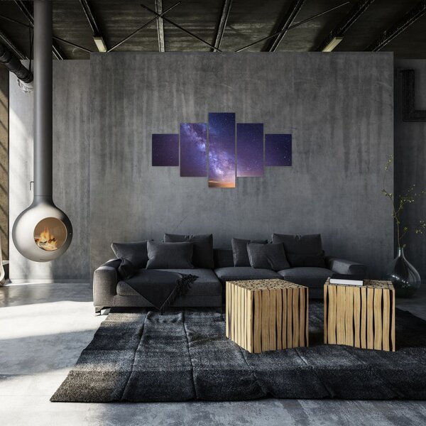 Obraz - Widok z kosmosu (125x70 cm)