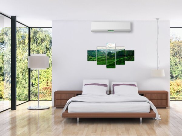 Obraz - Plantacje herbaty w Malezji (125x70 cm)