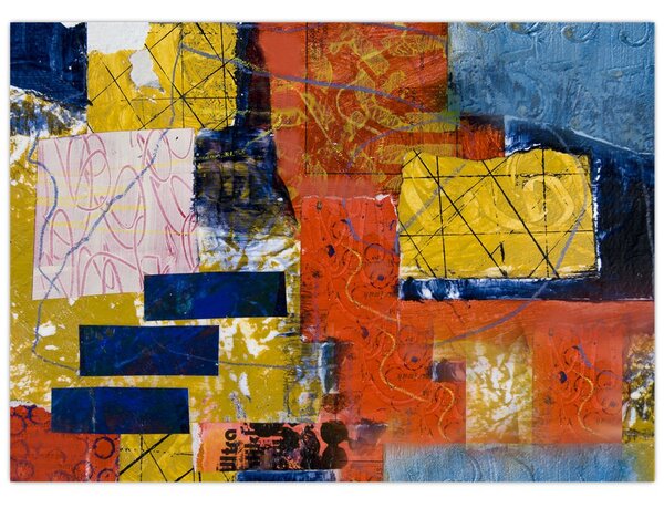 Obraz - Abstrakcja (70x50 cm)