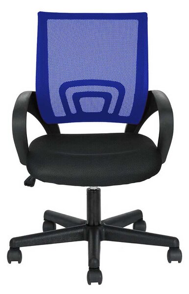 Krzesło biurowe, obrotowe w kilku kolorach-niebieskie