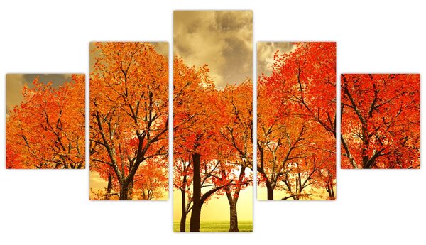 Obraz - Jesień (125x70 cm)