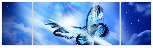 Obraz - Motyl, symbol nadziei (170x50 cm)
