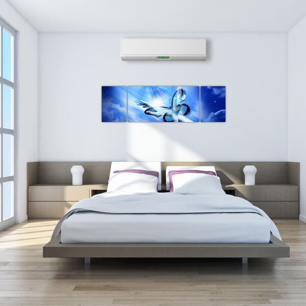 Obraz - Motyl, symbol nadziei (170x50 cm)