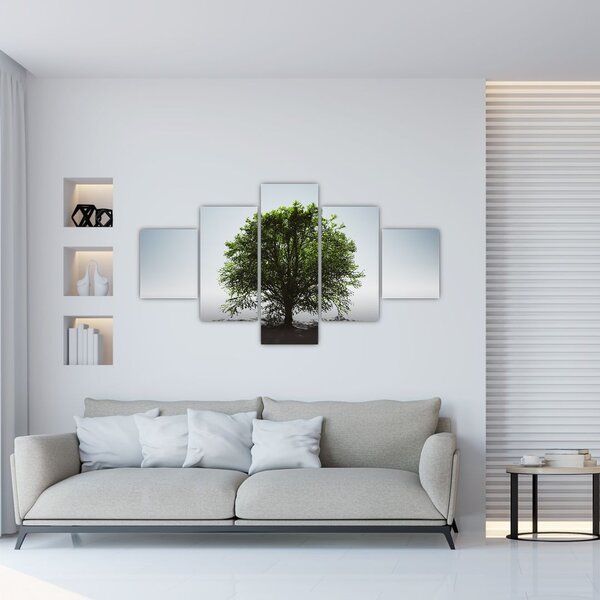 Obraz - Samotne drzewo (125x70 cm)