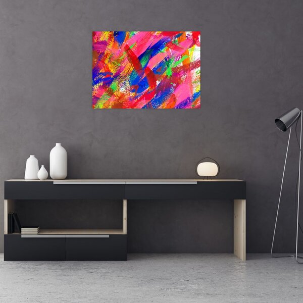 Obraz - Kolorowa abstrakcja (70x50 cm)