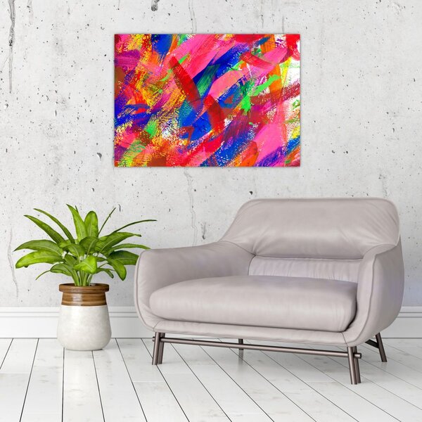 Obraz - Kolorowa abstrakcja (70x50 cm)