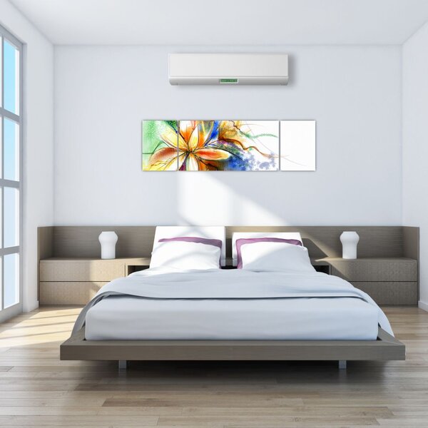 Obraz - Kwiat (170x50 cm)