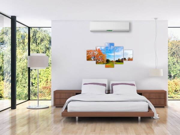 Obraz - Jesienny krajobraz (125x70 cm)