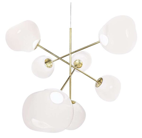 Tom Dixon - Melt Żyrandol Large Opal/Gold