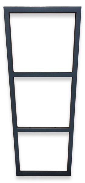 Stelaż, wspornik metalowy półki loft 30x80 profil 2x2