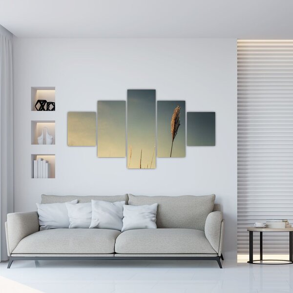 Obraz z trawą (125x70 cm)