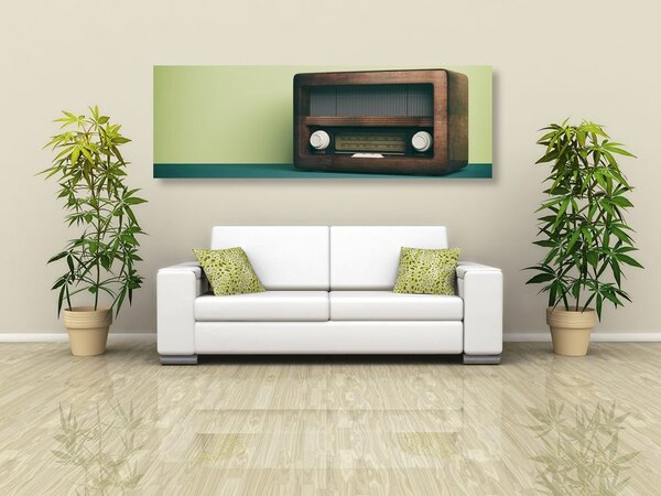 Obraz radio retro