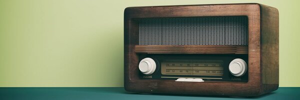 Obraz radio retro