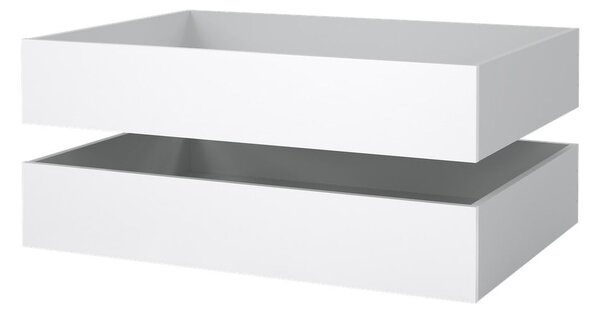 Białe szuflady pod łóżko zestaw 2 szt. 90x190/140x190 cm Naia – Tvilum