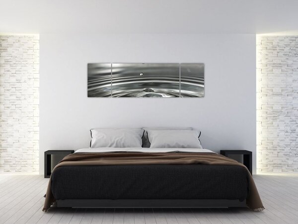 Obraz kropli wody (170x50 cm)
