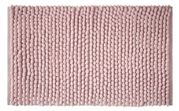 Różowy dywanik łazienkowy 50x80 cm Aspen Bobble – Bianca