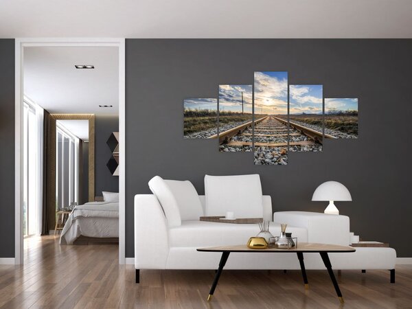 Obraz - Tory (125x70 cm)