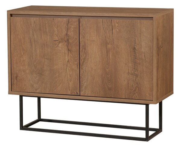 Szafka w dekorze orzecha 90x72 cm Rodez – Kalune Design