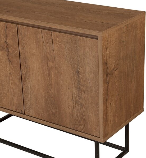 Szafka w dekorze orzecha 90x72 cm Rodez – Kalune Design