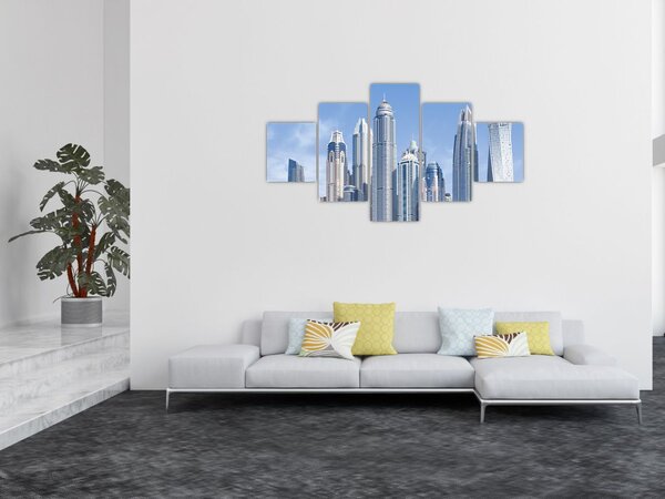 Obraz - Wieżowce (125x70 cm)