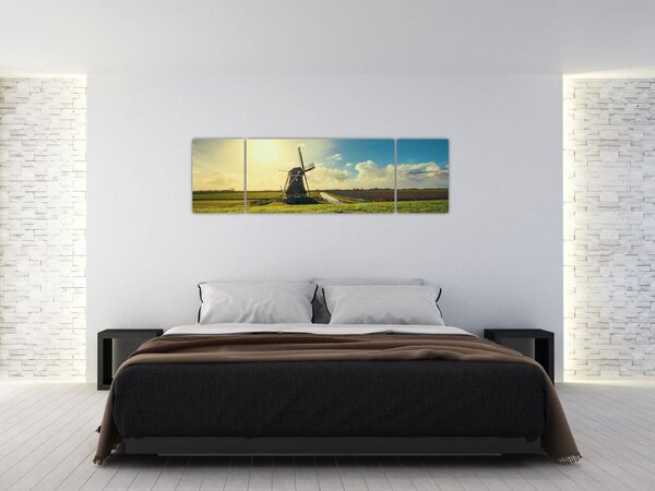 Obraz - Wiatrak (170x50 cm)